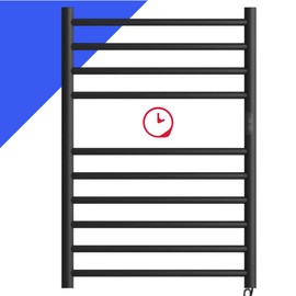 Towel Warmer with Timer, Heated Towel Rack, Wall Mounted hot Towel Warmer for Bathroom, Hardwired or Plug-in Models