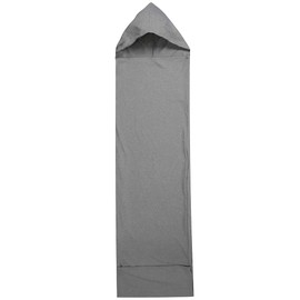 Sleep Pod 360° Wrap Wearable Blanket Grey Soft and Comfortable Movable Sleeping Blanket Keep Warm Washable Sensory for Traveling, Camping, Hiking, Climbing (Adults-185 * 50CM)