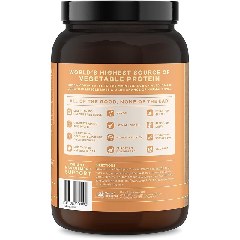 Martin & Pleasance Vital Protein 100% Natural Plant Based (Pea
