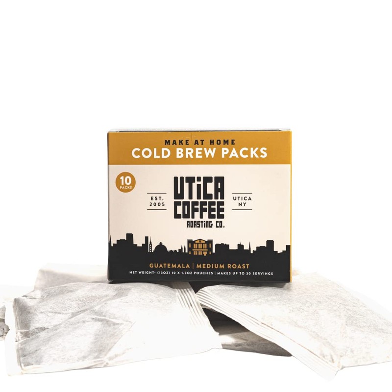 Utica Coffee Roasting Co.® Cold Brew Steeping Pouches | 10