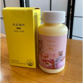 Better Day 1+1 Better Day Kids Day Apple Flavored Chewable 90 Tablets 1 Month Nutrient Child Growth Vitamin / 1+1 베러데이 키즈데이 사과맛 츄어블 90정 1개월 영양소 아이성장 비타민