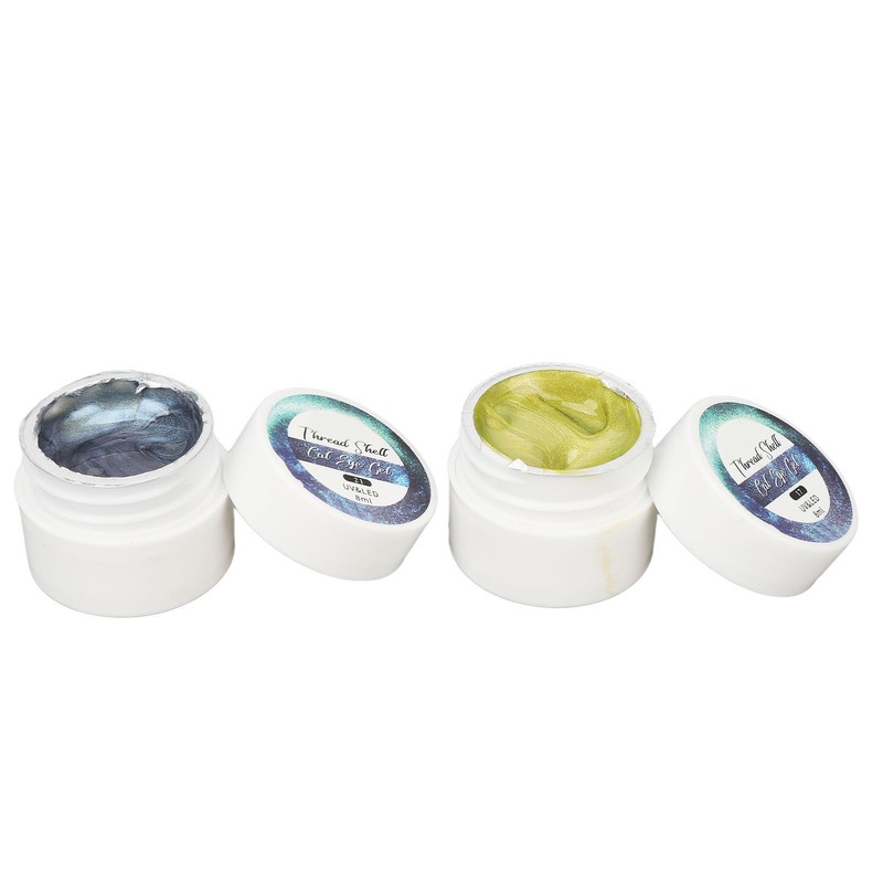 Holographic Nail Polish Set 8 Colors Glitter Smoothing Texture Nail