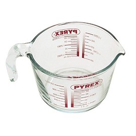 Pyrex Deluxe Pyrex Stain Resistant Glass Measuring Jug, 1L