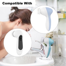 Beautyflier Electric Face Scrubber Holder Face Wash Brush Holder Cleaning Cleanser Clear Acrylic Holder for Massaging and Deep Cleansing (Holder Only)