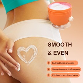 LA.PERSONAL Tratamiento Para El Acné En Glúteos, Crema Corporal Para El Acné En Espalda, Glúteos, Muslos Y Pecho, Loción Para Aclarar La Piel Para Hombres Y Mujeres (155 Ml)