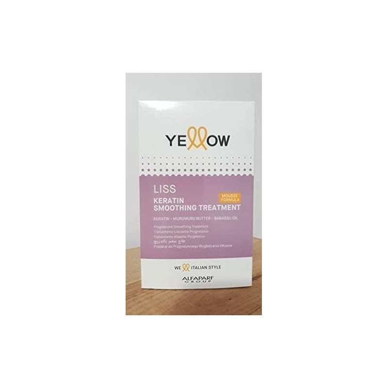 ALFAPARF MILANO YELLOW LISS KERATIN PROG SMOOTHING TREATMENT