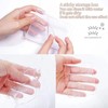 Manqianxun false eyelash adhesive storage box. Portable dust-proof transparent false