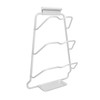 Pot Lid Organizer 30kg Load 3 Lid Capacity S Shaped