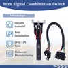 Getfarway Turn Signal Combination Switch Multifunction Combination Switch with Harness