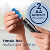 Oral-B Pro 100 CrossAction, Battery Powered Toothbrush, Black, 1 Count