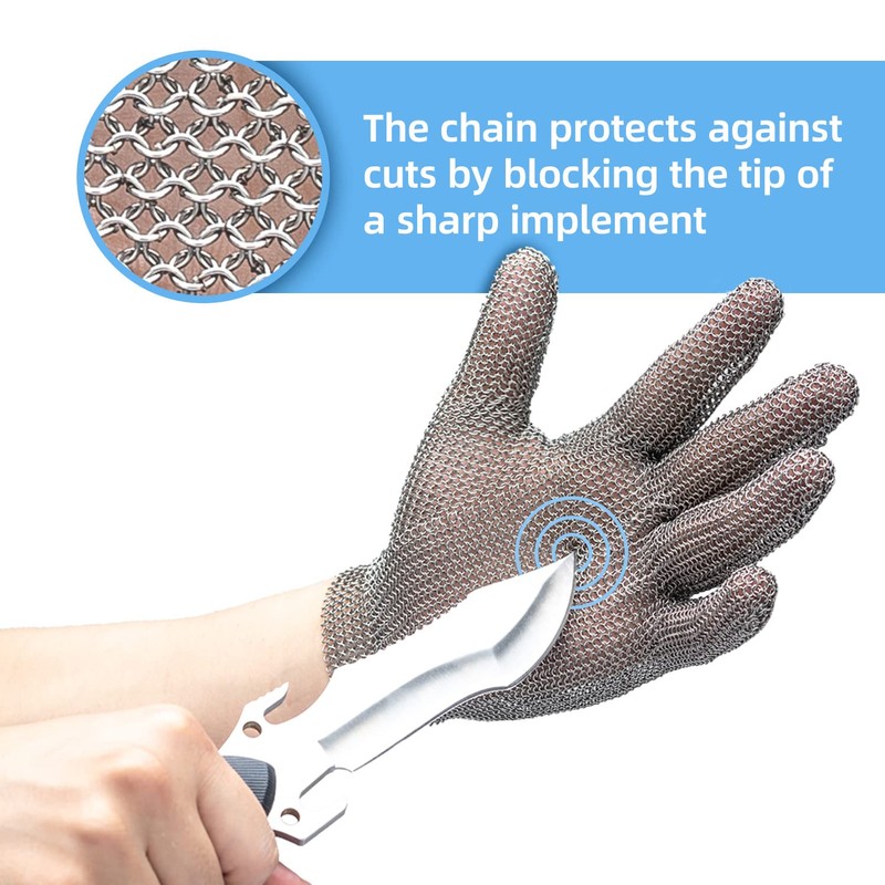 Schwer Highest Level Cut Resistant Stainless Steel Metal Mesh Chainmail