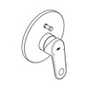GROHE 19536002 Europlus Single-Lever Bath and Shower Mixer Trim