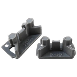 BGEHHCY Upgraded 2Pcs Dishwasher Rack Stop Clip W10195622, Upper Dishrack Slide Rail Rear Stop Fit for Whirlpool/KitchenAid/Kenmore WDF780SLYM0, WDF780SLYW0,Replace# AP4566222, PS11750071, 1872168