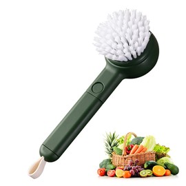 Fruit and Vegetable Cleaning Brush, 2 in 1 Kitchen Potato Scrubber Brush Peeler with Handle for Potato Carrot Food Cleaning