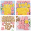 Eidoct 8PCS Cookie Cutters Shapes Baking Set Moulds Cookie Cutters