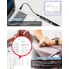 BESET VR-P003R-SV Voice Recorder, Pen Type, Silver, Date and Time