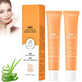 2 PCS Hair Removal Cream for Women,2025 New Gentle Facial Hair Removal Cream,Effective Quick,Painless Hairs Removers for Body Face Lips