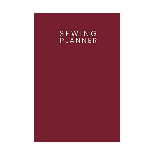 Sewing Planner: for your new sewing projects to fill out