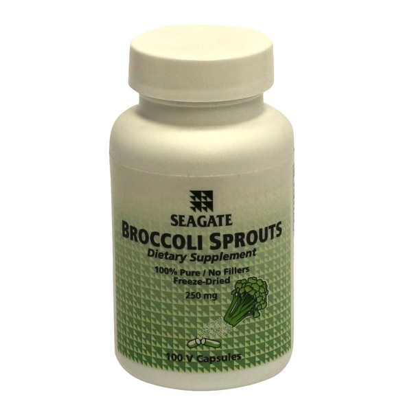 Seagate Products Broccoli Sprouts 250 mg 100 Capsules