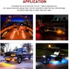 Nilight TL-03 10 PCS 3/4” Round Clearance LED Front Rear