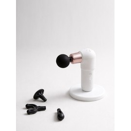 Powerful, ultra-small and ultra-light 4-type massage head mini massage gun / 강력한 초소형 초경량 4종 마사지헤드 미니 마사지건