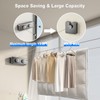 MUSTORN Retractable Washing Line Outdoor, Non-Sagging Double Clothes Line Extendable