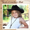 Hercicy 12 Pcs Kids Cowboy Hat Cowgirl Western Hat for