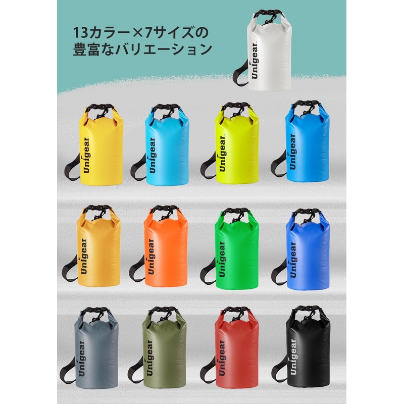 Unigear Dry Bag Waterproof Bag with Waterproof Pouch Drum Type