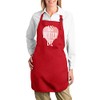 Fabulous Premium-Küchenschürze Rot His Better Half Wedding Anniversary Celebration Gift