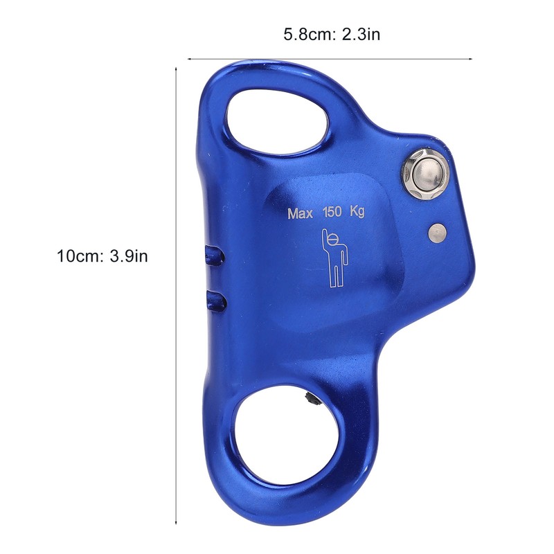 Climbing Chest Ascender Prevent Slip High Strength Lightweight Rock Climbing