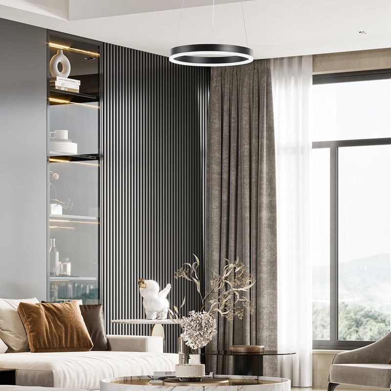 STARRYOL Modern Pendant Light, LED Pendant Light, Ceiling Light, 20