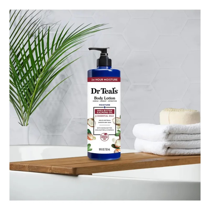 Dr Teals Crema Corporal Hidratacion Sheabutter 532ml.