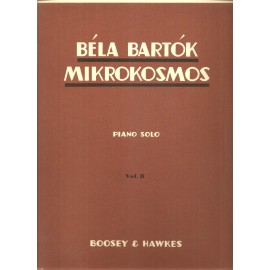 Bela Bartok Mikrokosmos Piano Solo Vol II  Boosey & Hawkes