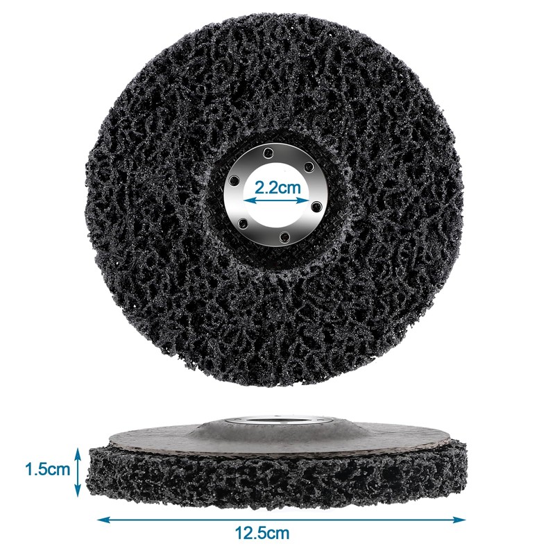 125 mm CSD Disc Sanding Disc, 5 Pieces, Black Cleaning