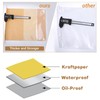 100 Pcs Heavy Duty Large Paper Bread Bags with Tin