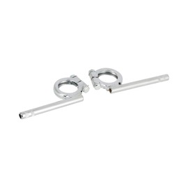 Set of 2 Front Indicator Light Brackets Chrome-Plated Diameter 10 mm for Simson S50, S51, S70