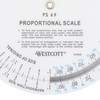 Westcott 5" Proportional Scale, White (PS-69)