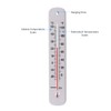 Room Thermometer 215mm - Made in UK for Home Office