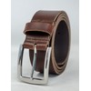 Ashford Ridge 40mm Full Grain Leather Belt with Classic Buckle,
