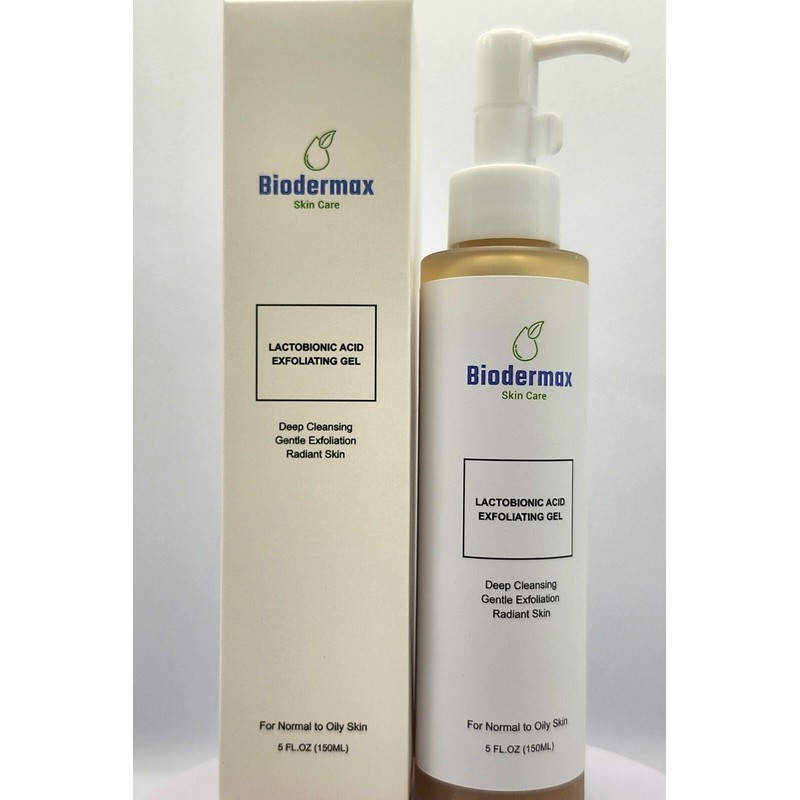 BIODERMAX LACTOBIONIC ACID EXFOLIATING GEL RADIANT SKIN 150ML