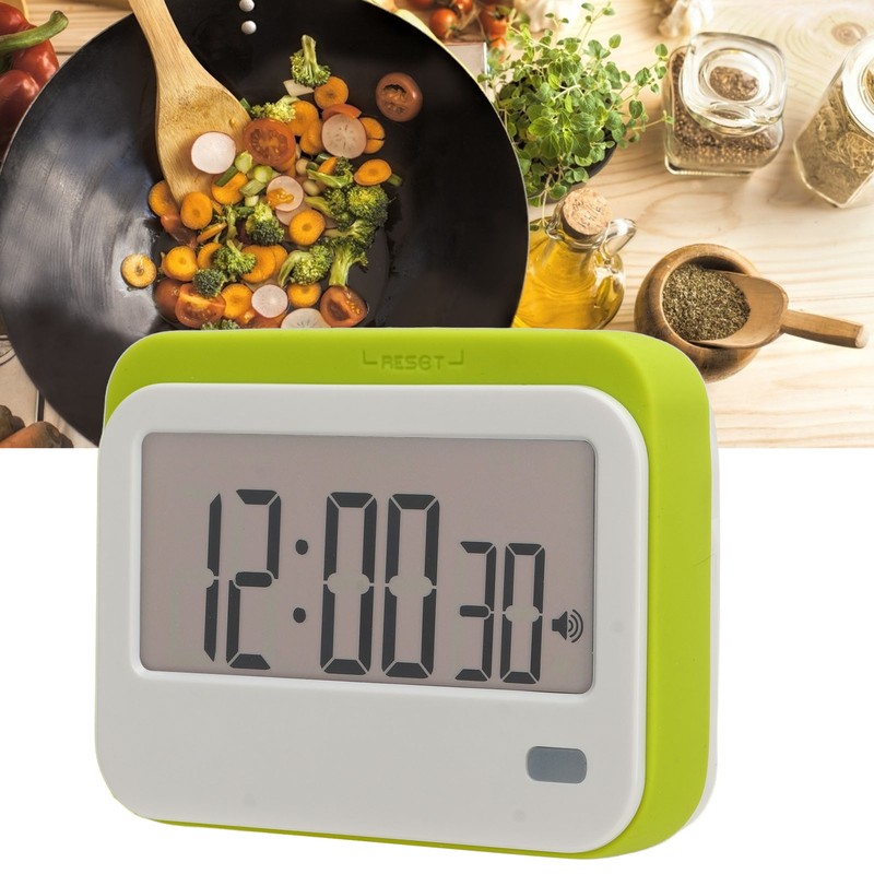 Large Digits Digital Timer Alarm Clock Mute Small Digital Kitchen
