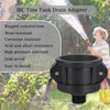 Walkinginrain 275 330 Gallon IBC Tote Adapter, Fittings, Tank Drain