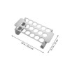 LALAFINA 2pcs Stainless Steel Grill Rack for Bbq Pepper Cooking