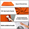 LYLYCTY 5x7FT Orange Screen Backdrop for Photography Solid Color Photoshoot