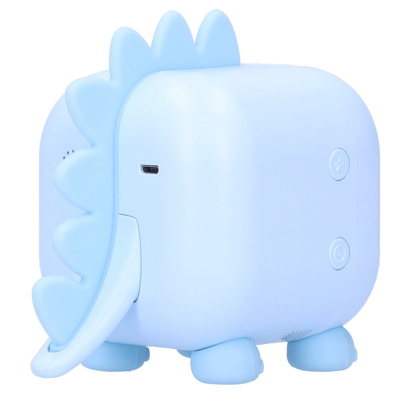 LED Alarm Clock Mini Portable Voice Control Temperature Display USB