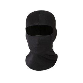 Kewucn Balaclava Ski Mask Full Face, UV & Wind Protection Face Mask for Summer Hot Weather, Breathable & Lightweight Balaclava Face Mask Cycling Motorcycle for Men Women (Black)