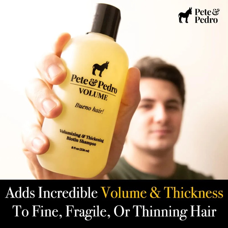 Shampoo Pete Pedro Volume Voluminizador Engrosador 250
