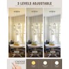 Osimir Brushed Nickel Dining Room Chandelier Light Fixture, 3-Light Pendant