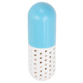 Cápsulas desodorantes para zapatos, gran variedad de píldoras desodorantes para zapatos, tamaño pequeño para eliminar el olor a prueba de humedad(Azul y blanco)