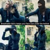 Achiou Balaclava Face Mask, Ski Mask for Men Women Football,
